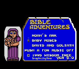 Bible Adventures Title Screen
